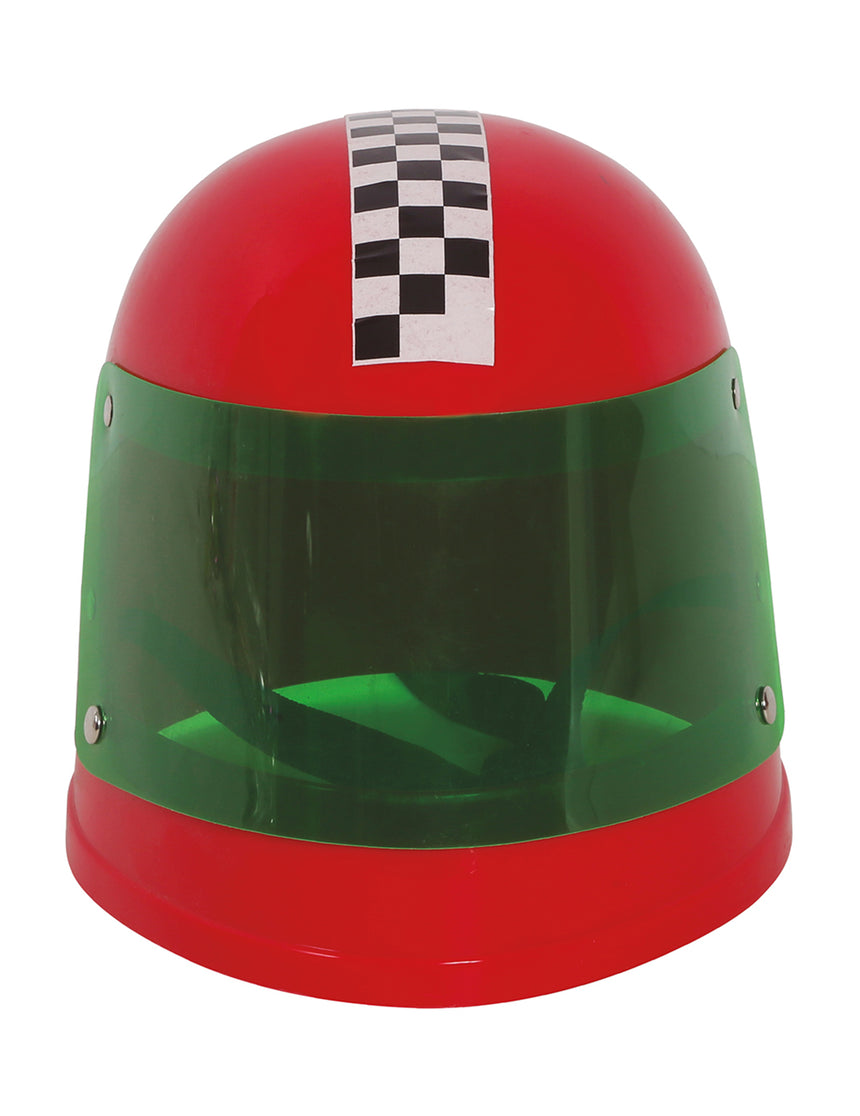 Casque pilote formule 1 rouge enfant