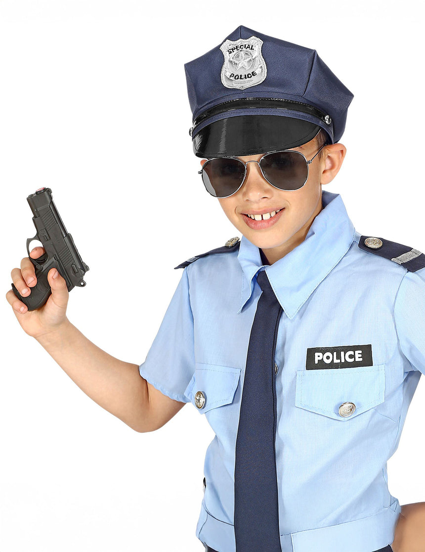 Casquette ajustable police enfant