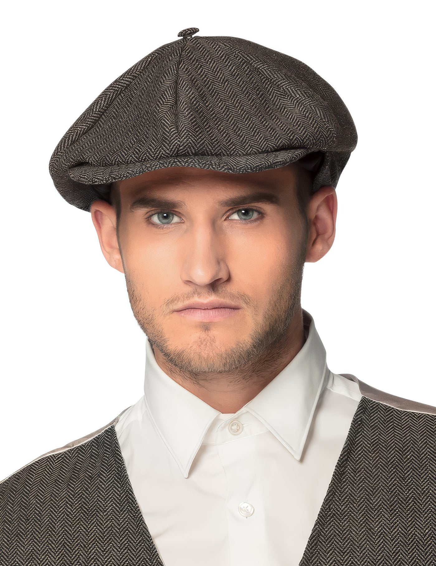 Casquette de détective grise adulte