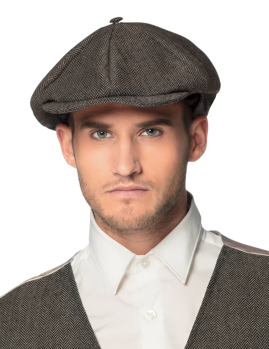 Casquette de détective grise adulte