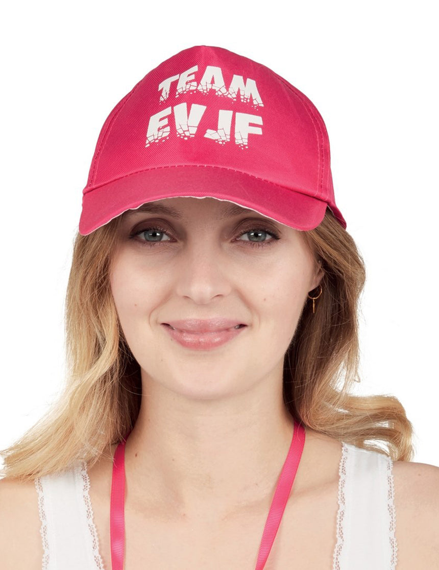 Casquette rose Team EVJF