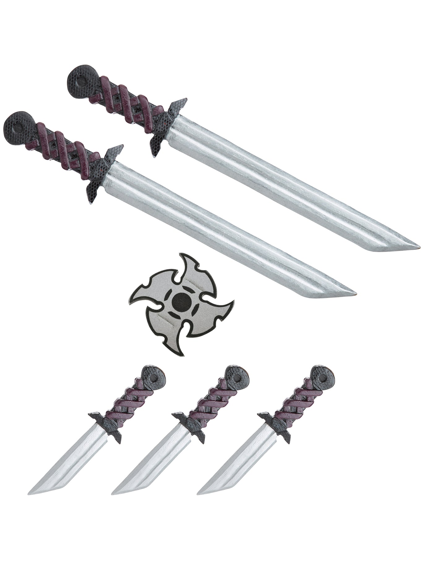 Ceinture d'Armes Ninja en plastique