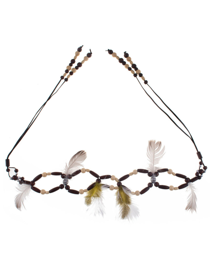 Ceinture indienne marron adulte