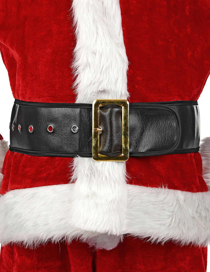 Ceinture large noire adulte