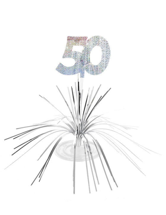 Centre de table 50 ans