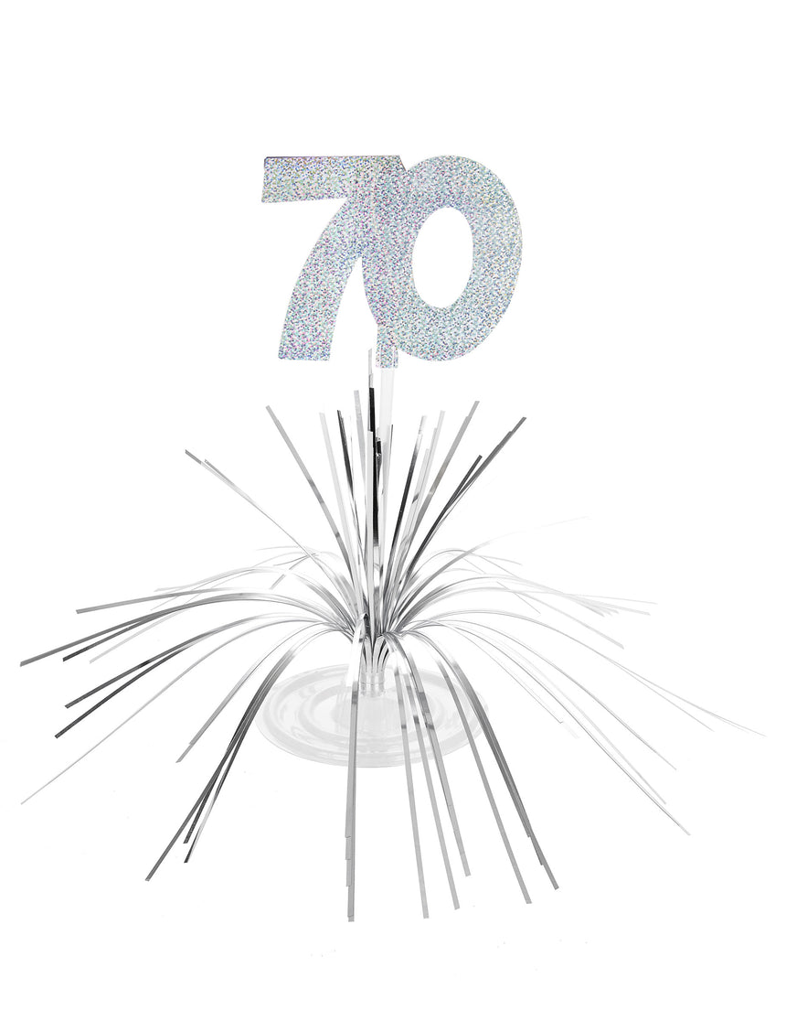 Centre de table 70 ans