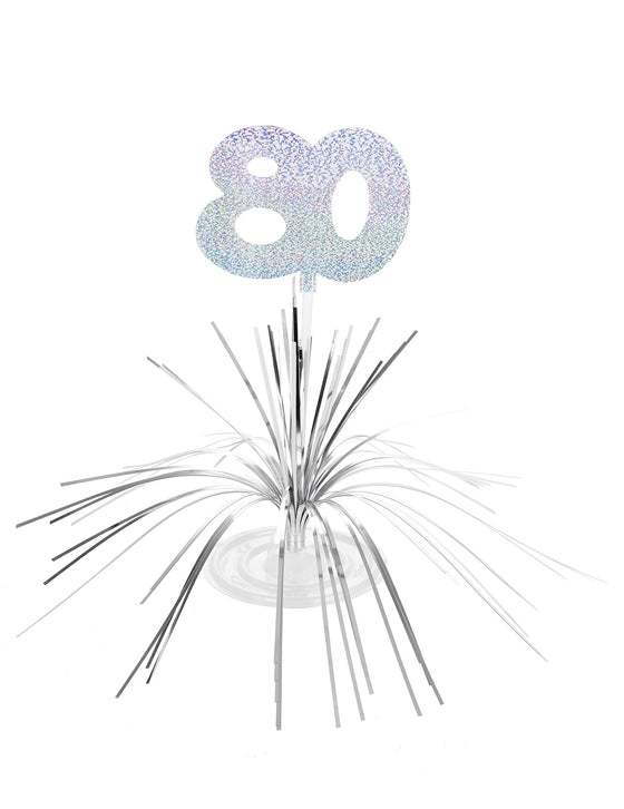 Centre de table 80 ans