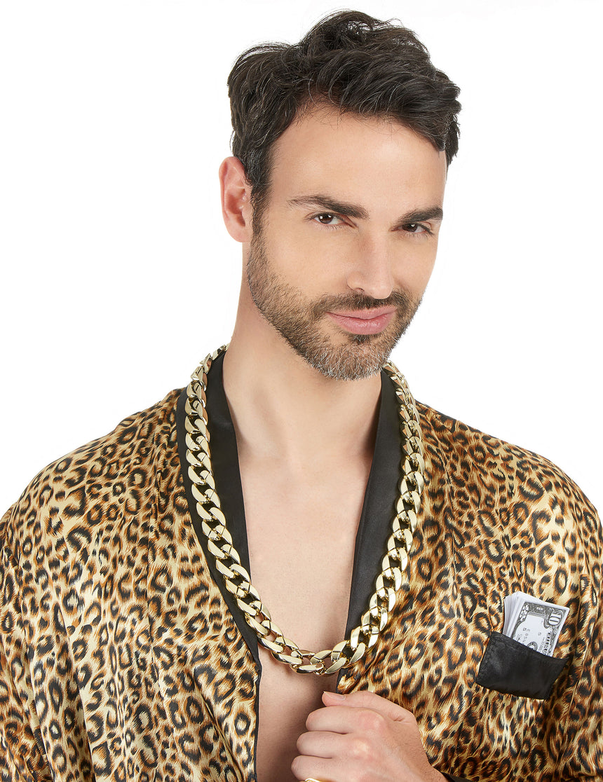 Chaîne bling bling or adulte