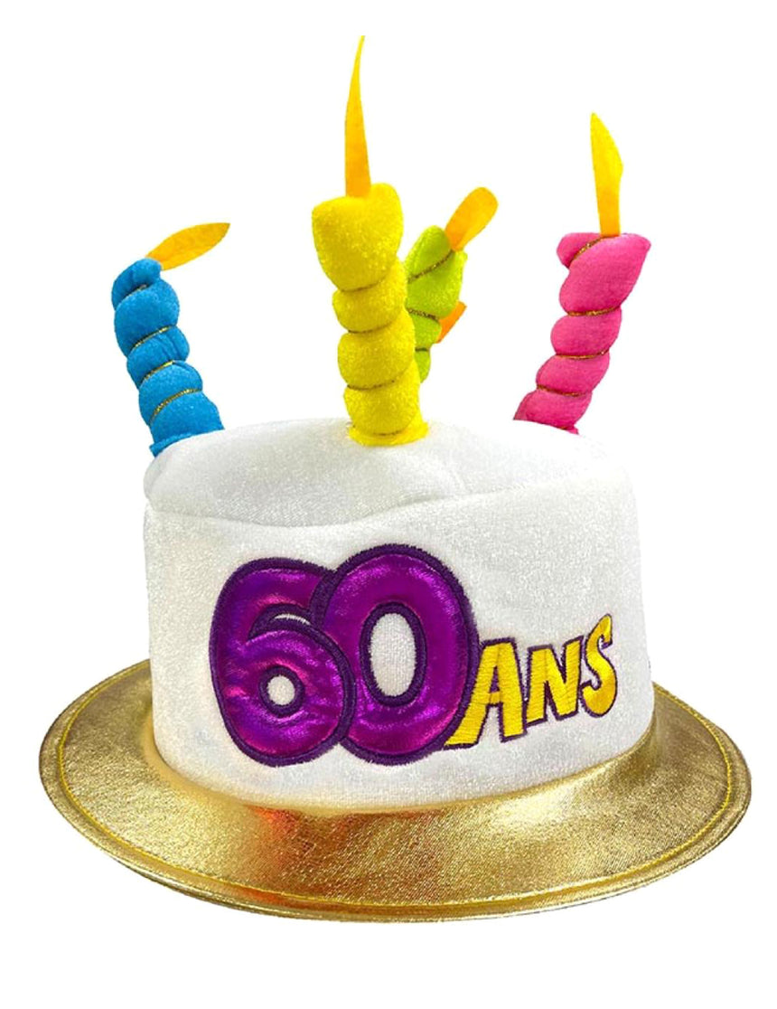 Chapeau Age 60 adulte