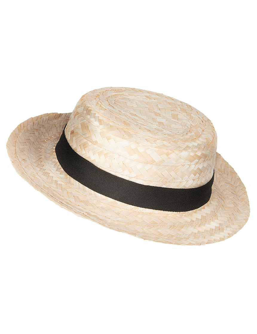 Chapeau canotier adulte