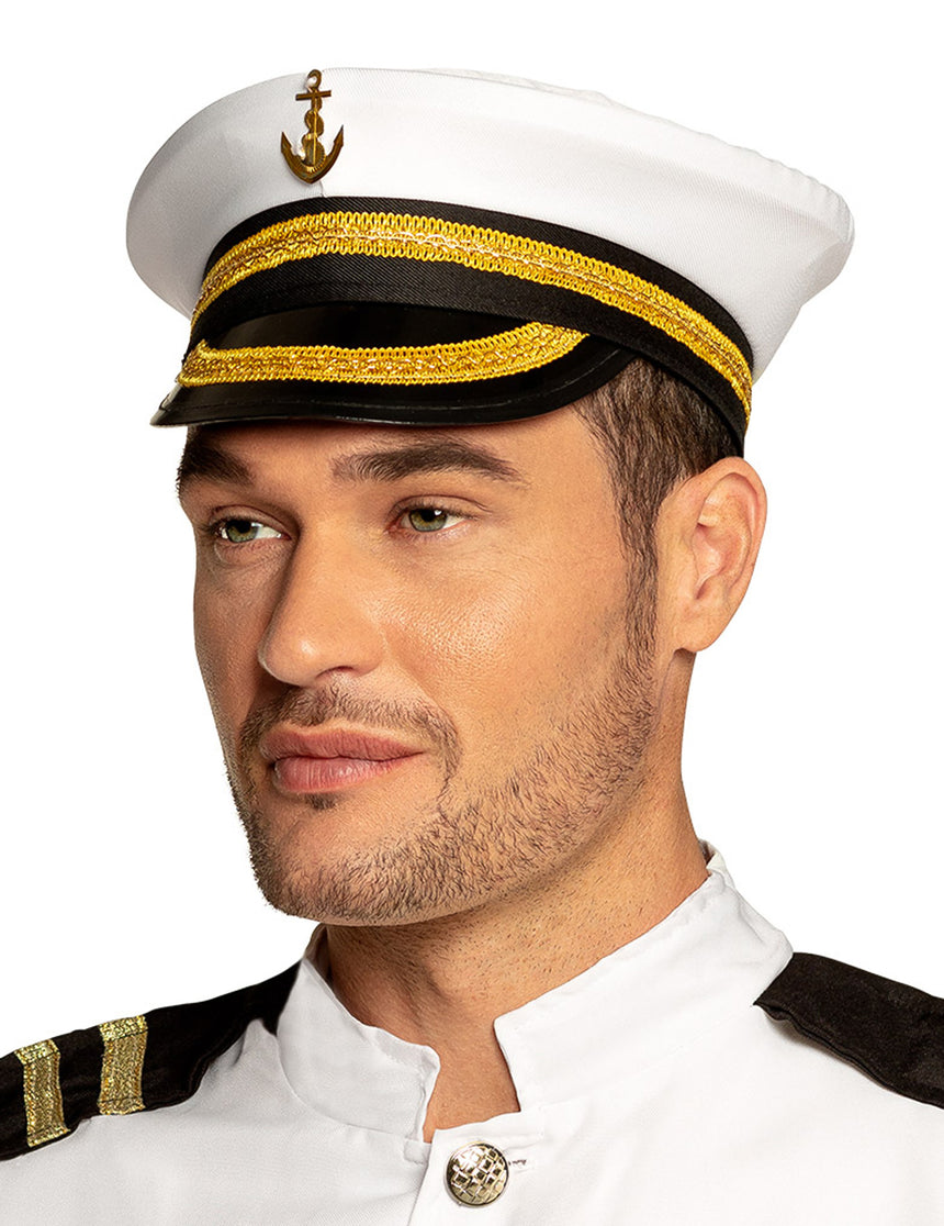 Chapeau capitaine marin adulte