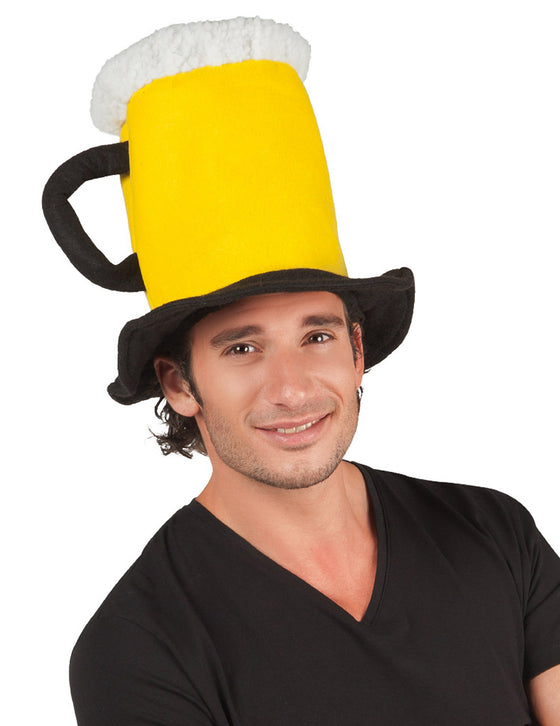 Chapeau chope de bière adulte