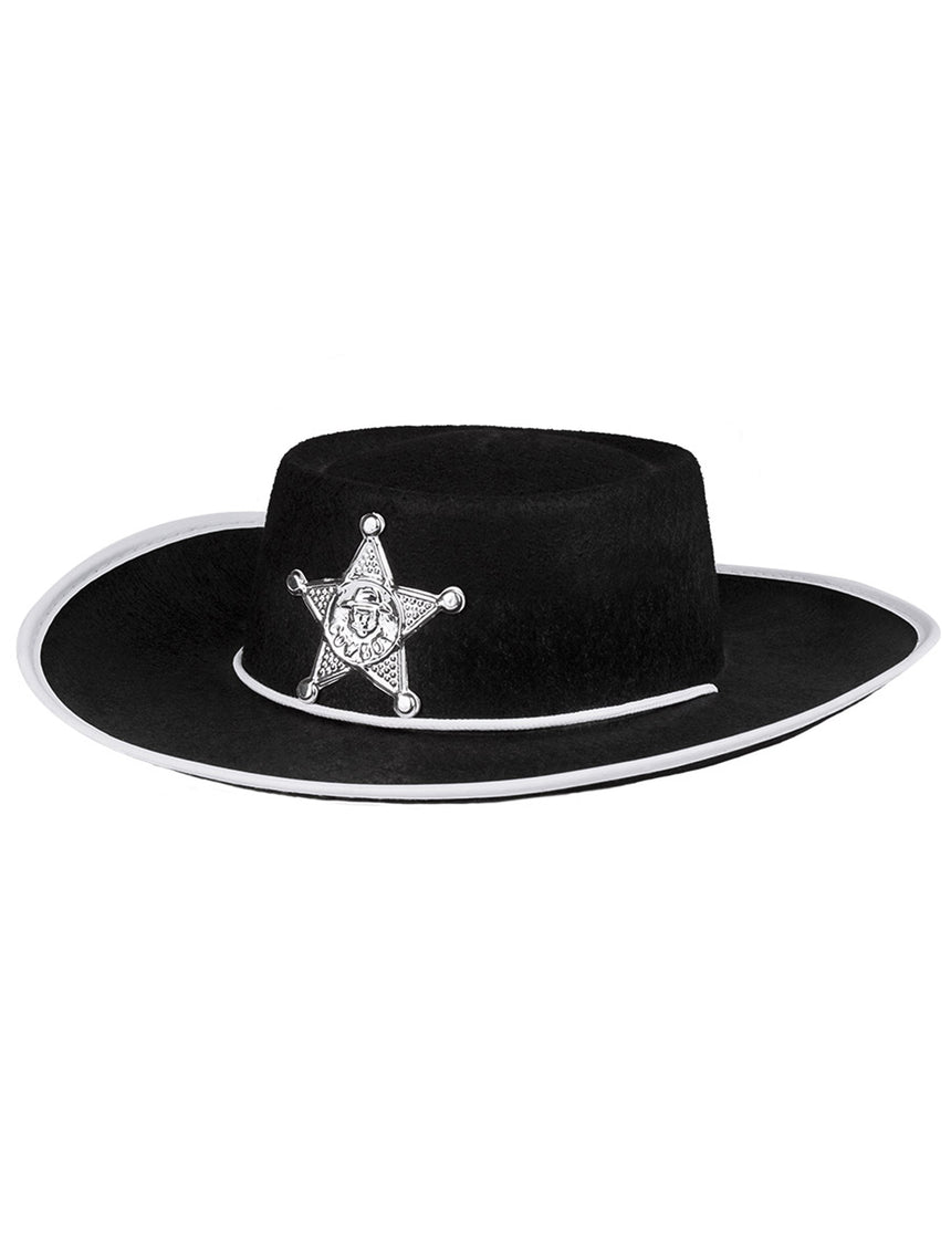 Chapeau cowboy noir enfant
