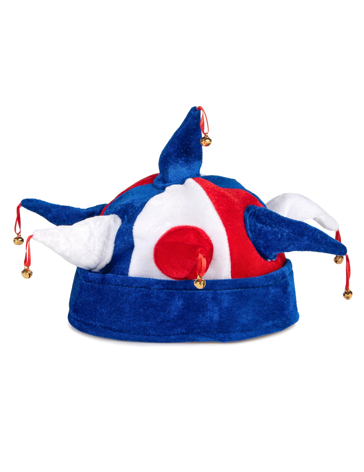 Chapeau de bouffon tricolore supporter France