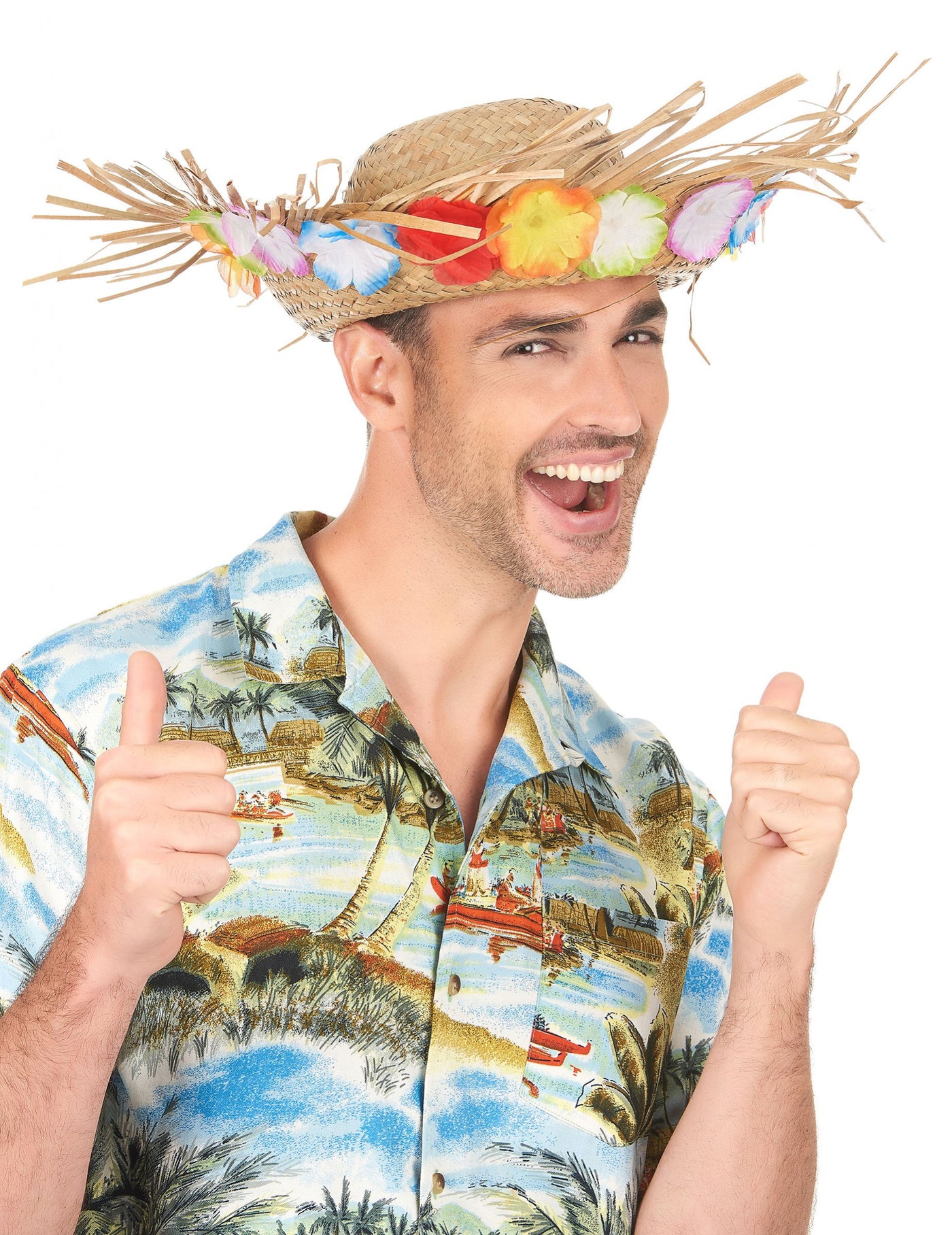 Chapeau de paille Hawaï