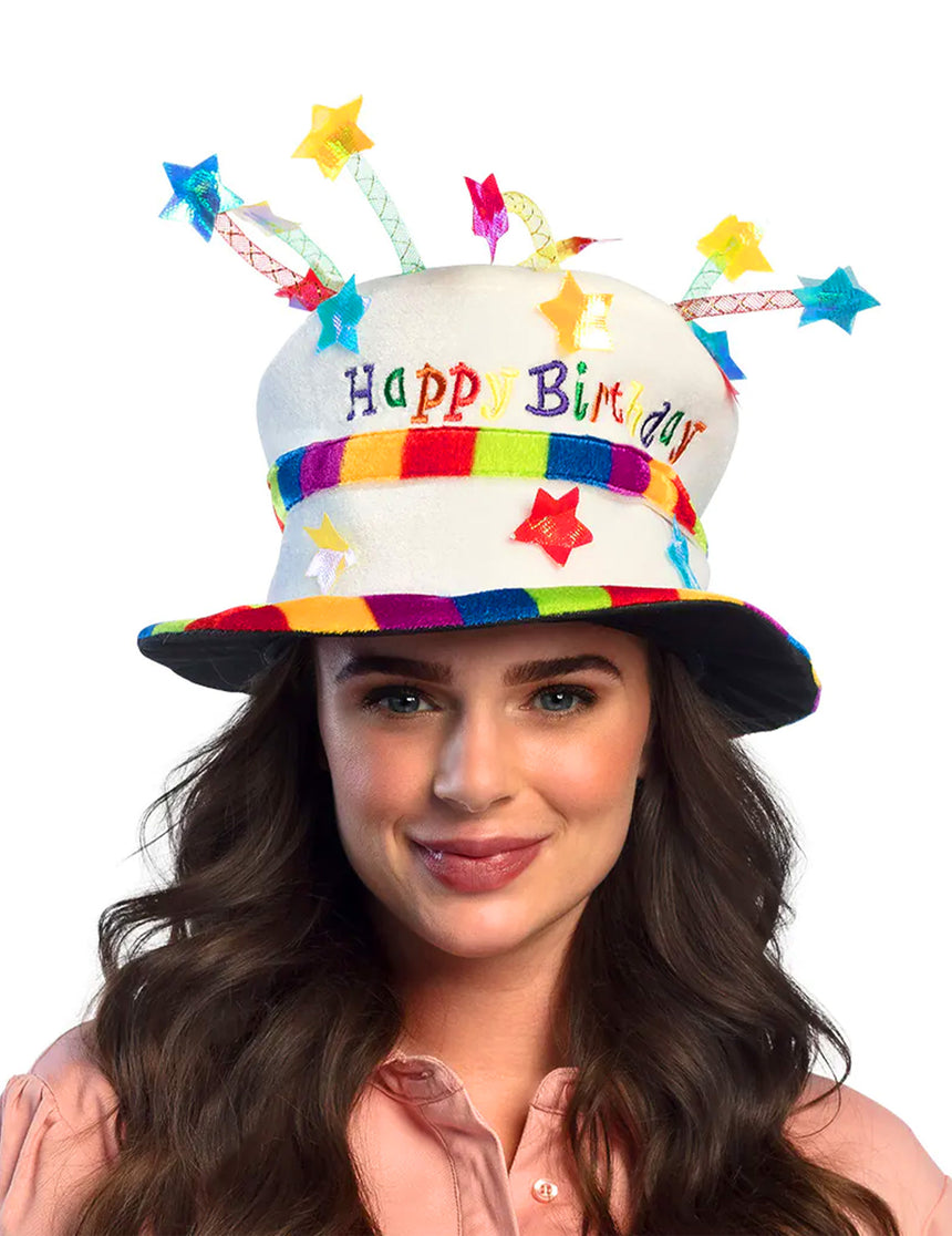 Chapeau happy birthday adulte