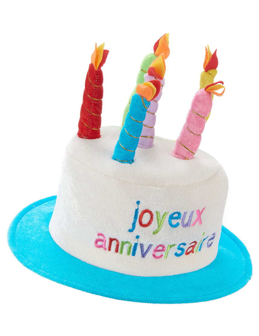 Chapeau joyeux anniversaire adulte