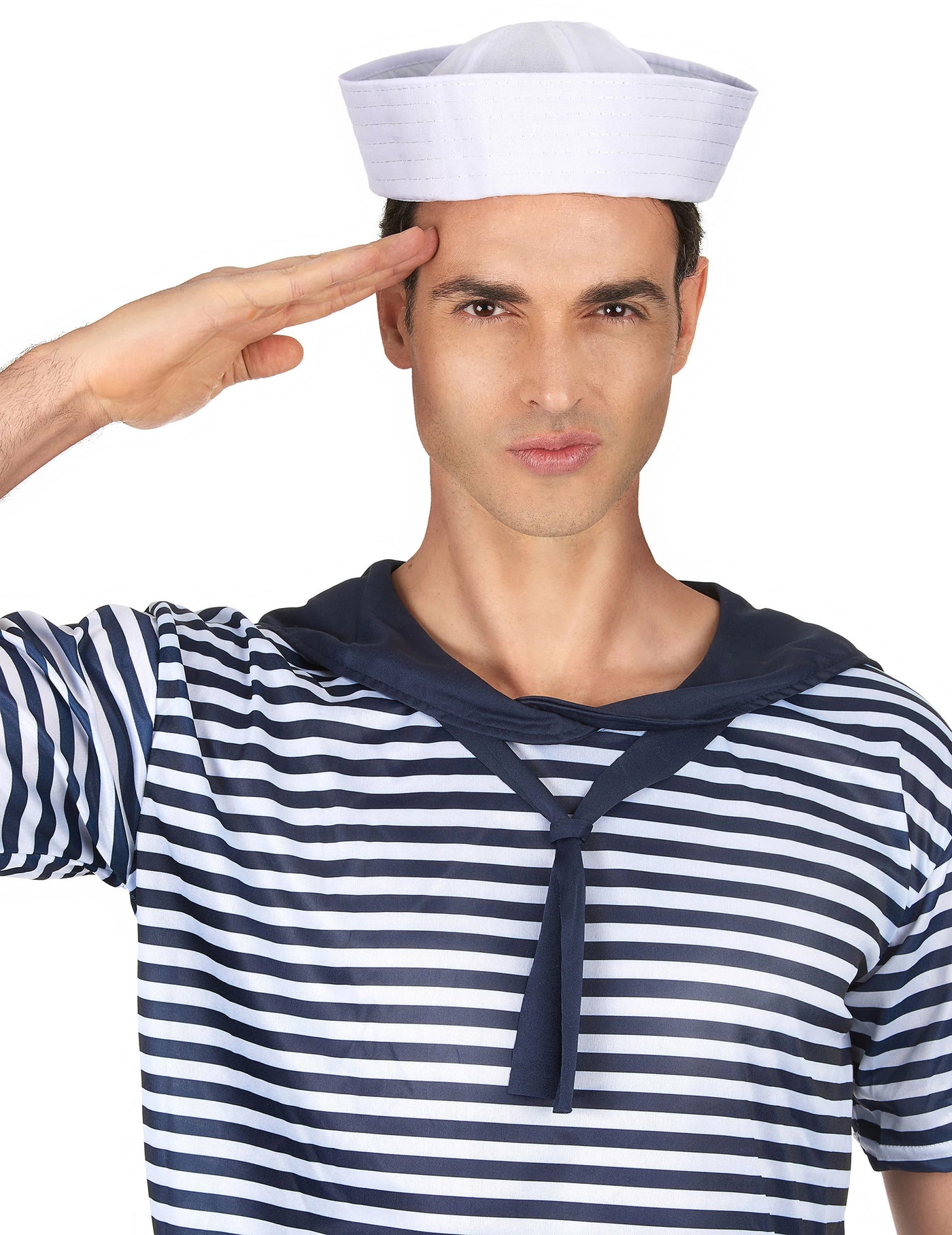 Chapeau marin blanc adulte