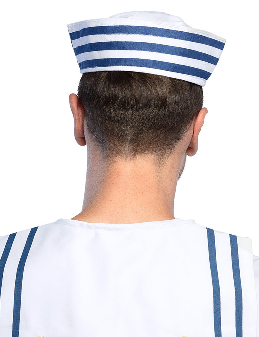Chapeau marin rayé adulte