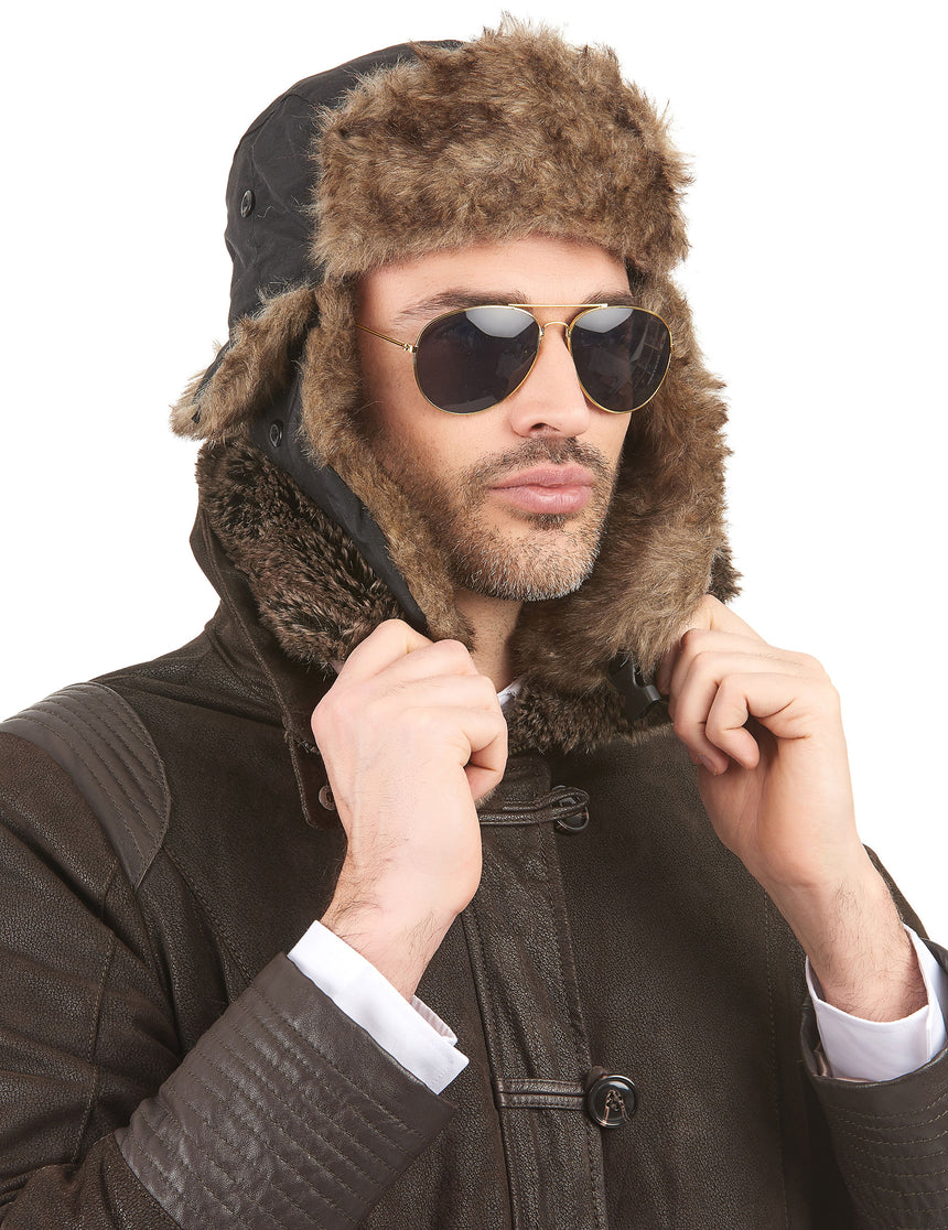 Chapeau pilote avion adulte