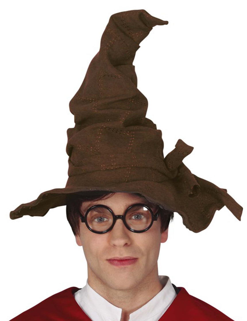 Chapeau sorcier marron adulte