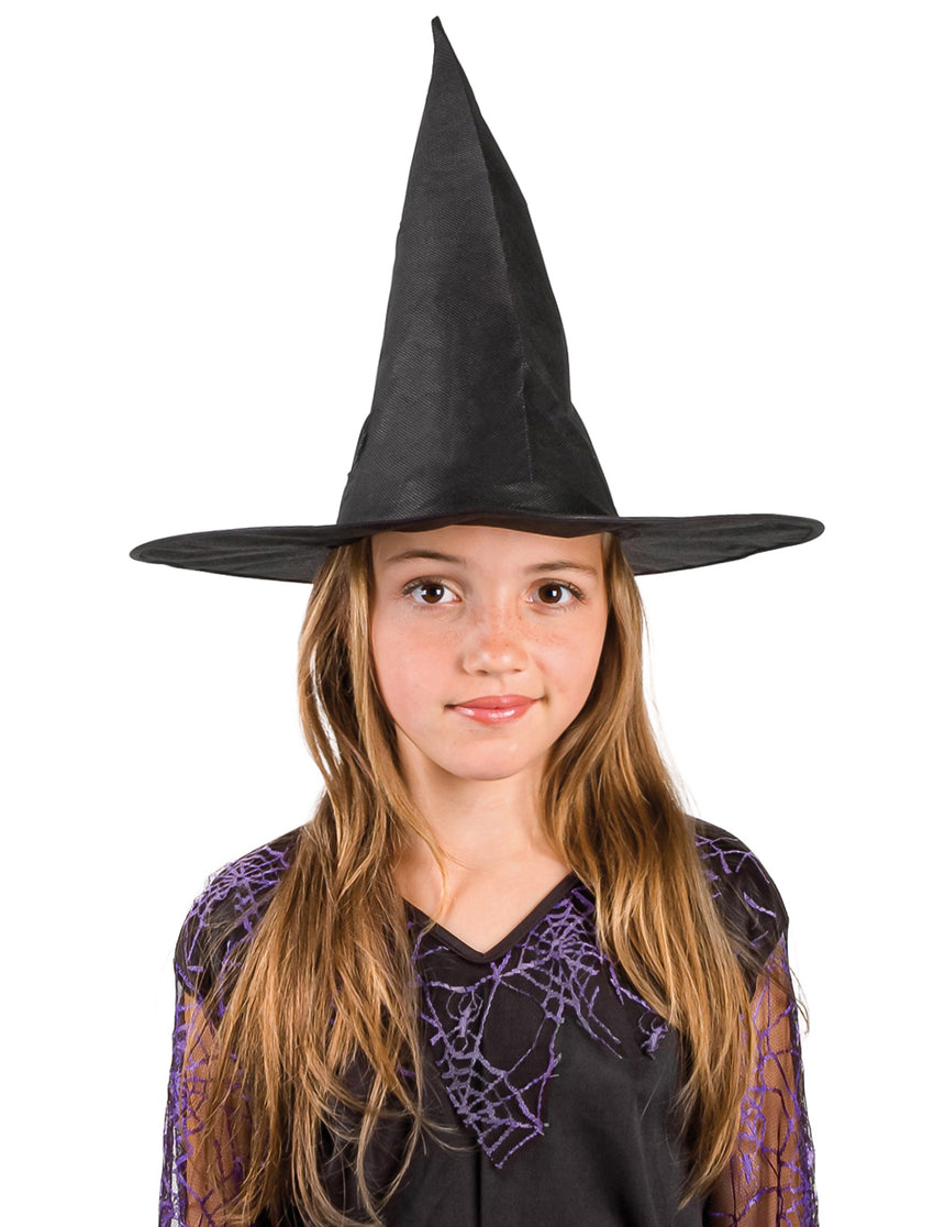 Chapeau sorcière noir enfant halloween