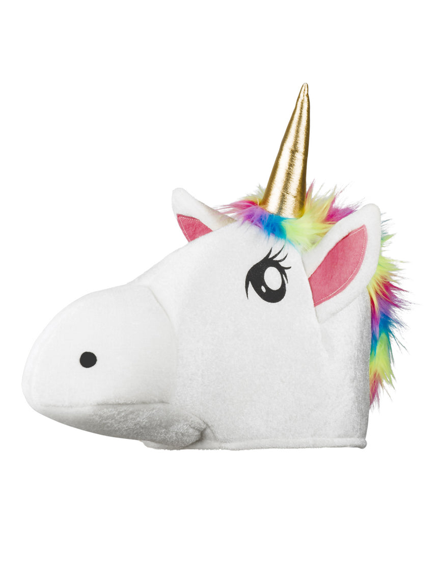 Chapeau tête de licorne adulte