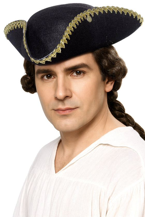 Chapeau tricorne adulte