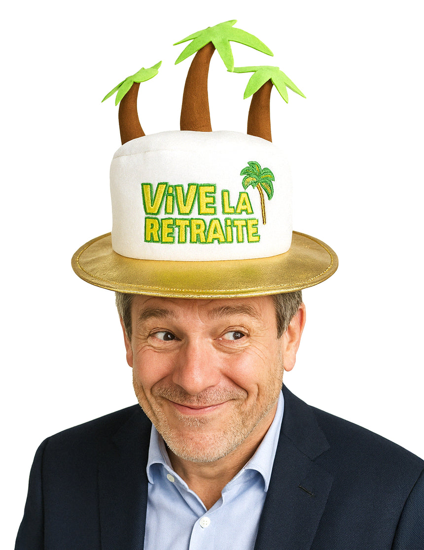 Chapeau Vive la retraite