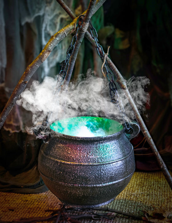 Chaudron de Sorcière avec Brumisateur 45cm