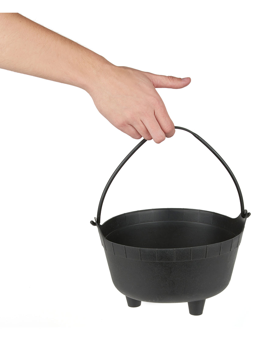 Chaudron Halloween sorcière 24 cm