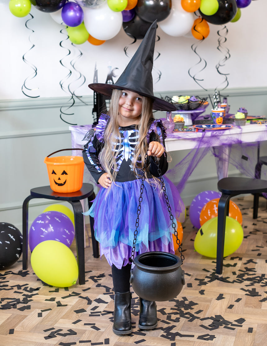 Chaudron sorcière Halloween 25 cm