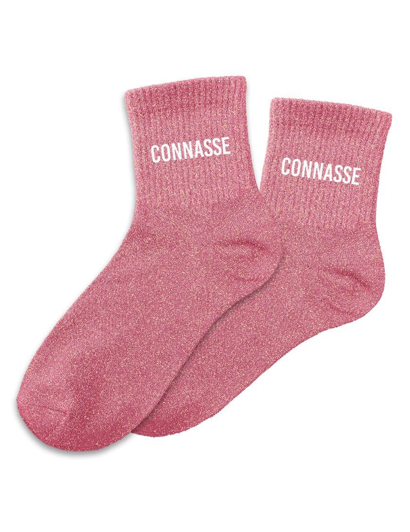 Chaussettes à paillettes Connasse femme