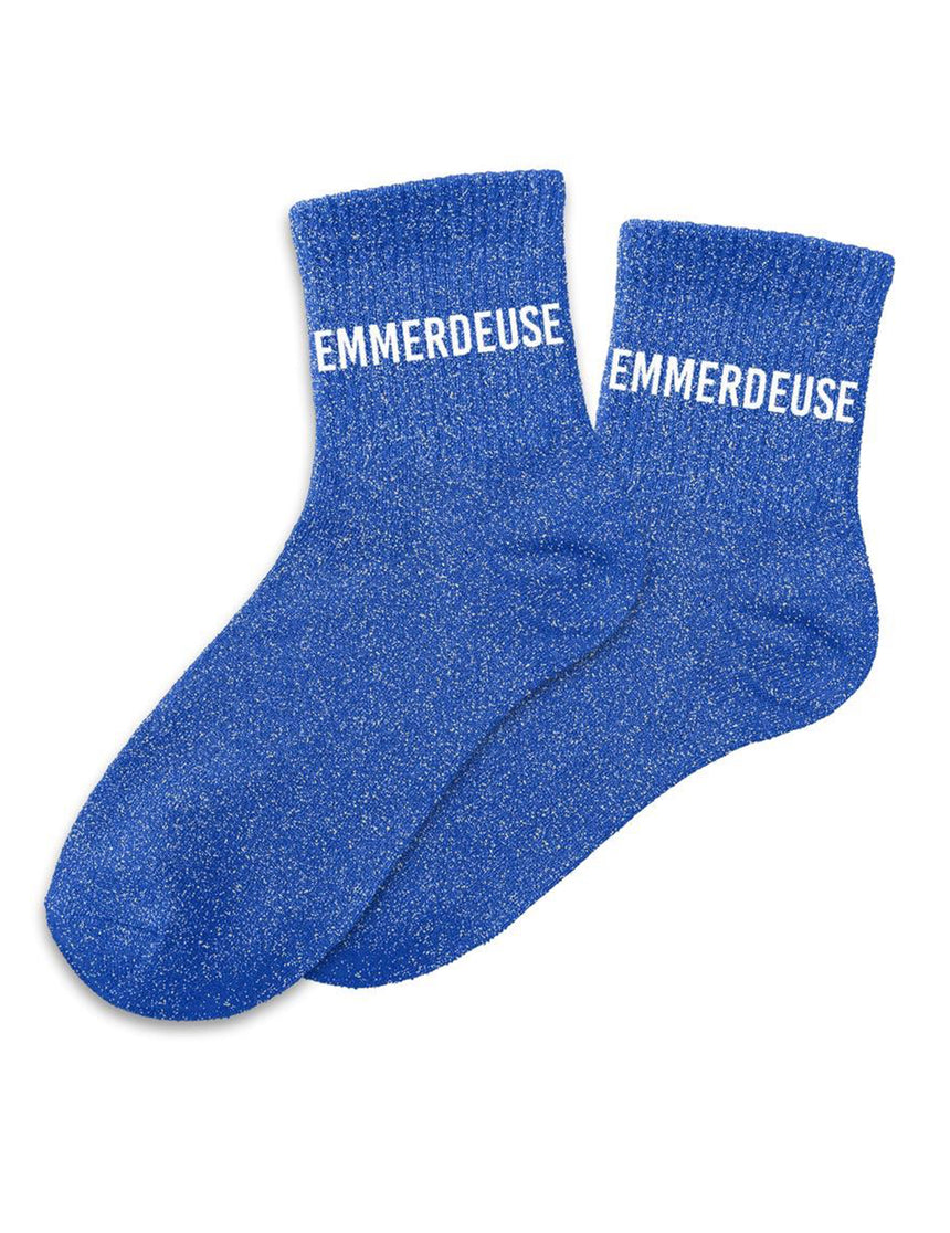 Chaussettes à paillettes Emmerdeuse femme