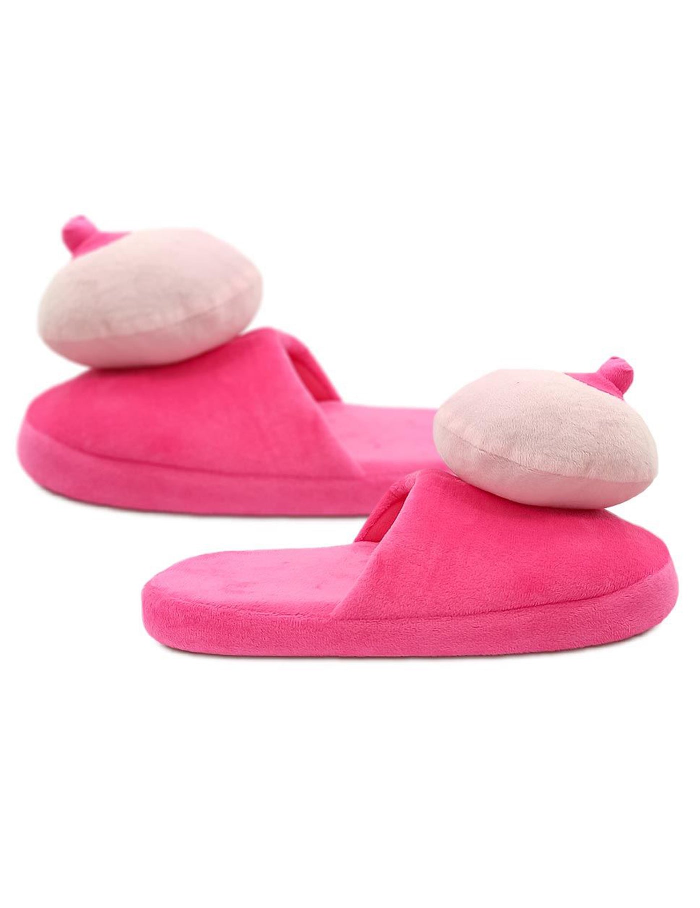 Chaussons humoristiques seins adulte