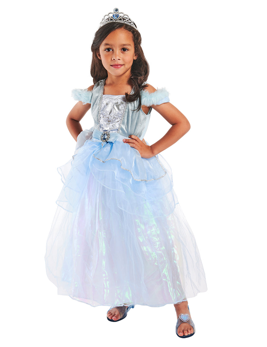 Chaussures de princesses bleues enfant