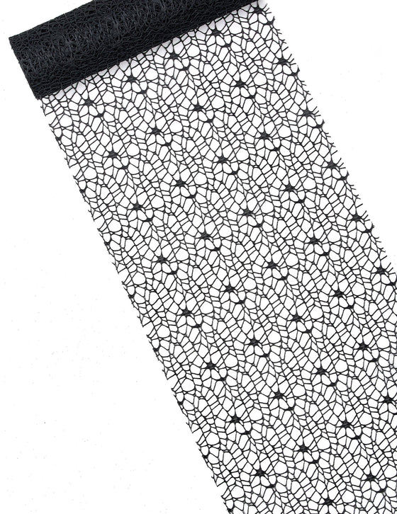 Chemin de table toile d'araignée Halloween 28 cm x 5 m