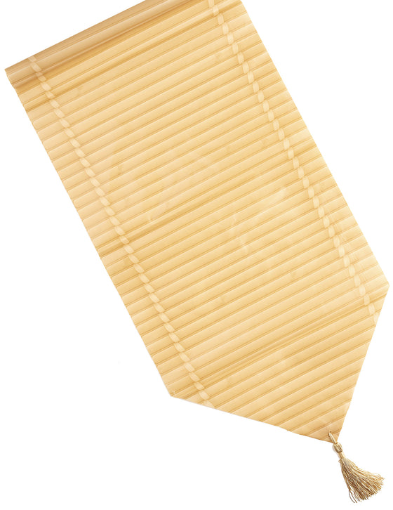 Chemin de table faux bambou Aloha 28 cm x 1,5 m