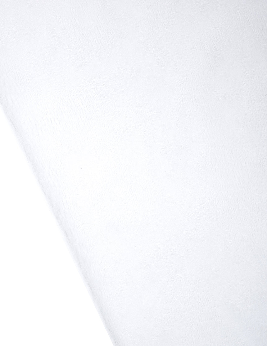 Chemin de table intissé blanc 29 cm x 10 m pour mariage