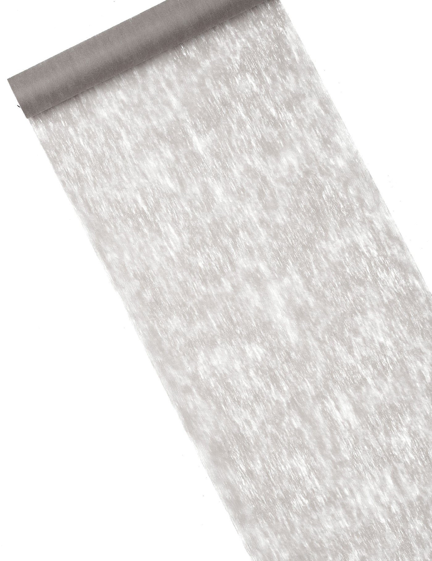 Chemin de table intissé gris 29 cm x 10 m découpable