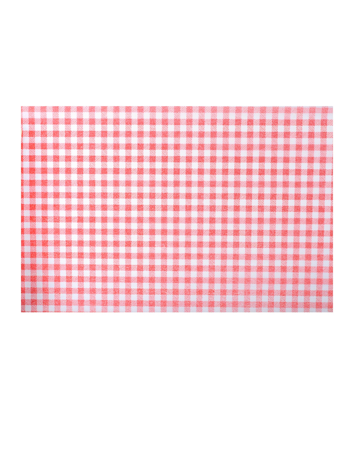 Chemin de table vichy retro rouge et blanc 28 cm x 5 m
