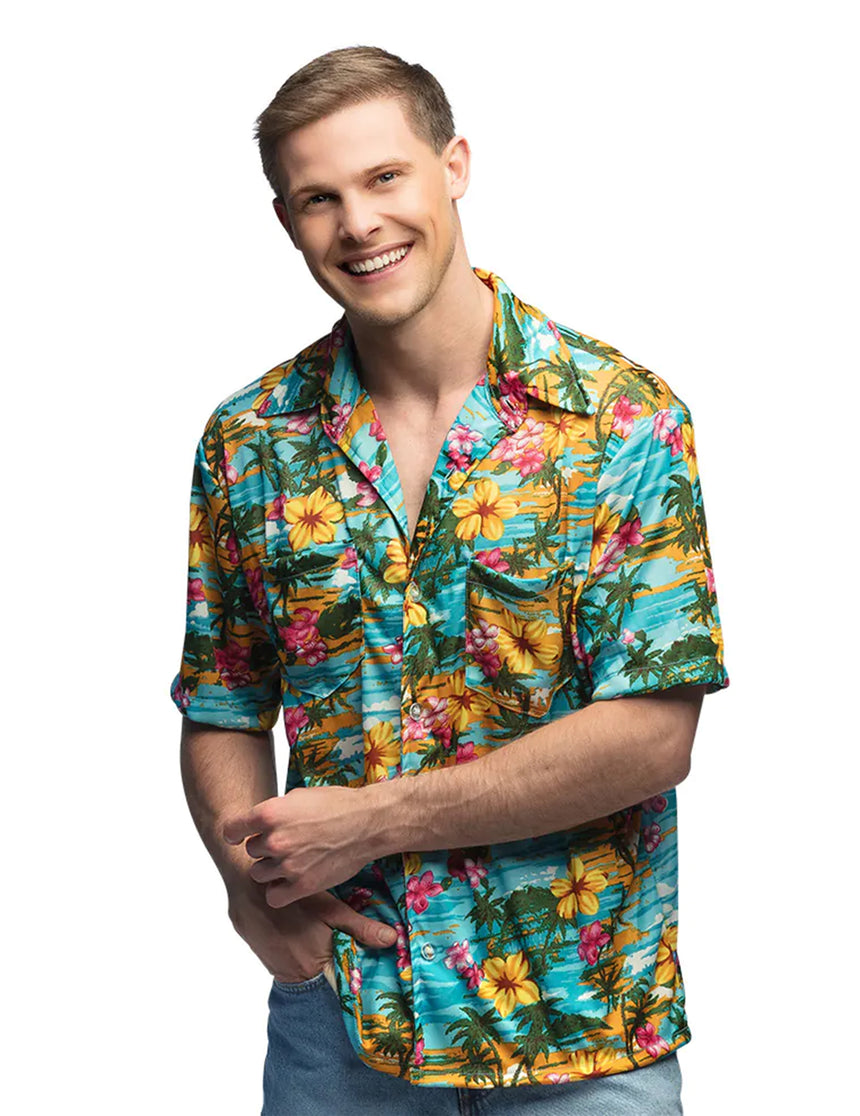 Chemise Hawaï paradise adulte