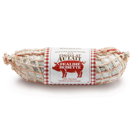 Saucisson en Chocolat Lait Praliné Noisette - 150g