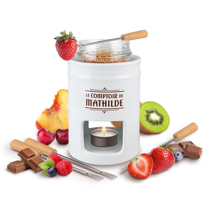 Anti-Gaspi - Fondue de Noël - Chocolat au Lait Brisures de Speculoos - 200g