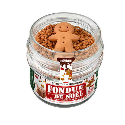 Anti-Gaspi - Fondue de Noël - Chocolat au Lait Brisures de Speculoos - 200g