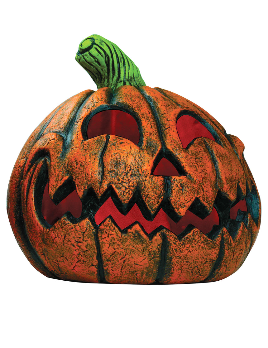 Citrouille d'Halloween en résine 29 x 27 cm