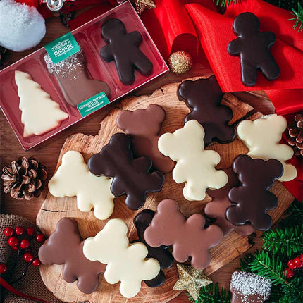 Coffret de 3 Oursons Guimauves Chocolat au Lait - 90g