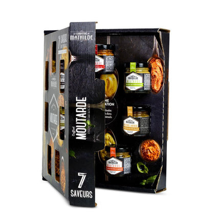 Coffret Dégustation Moutardes - 7 x 35g
