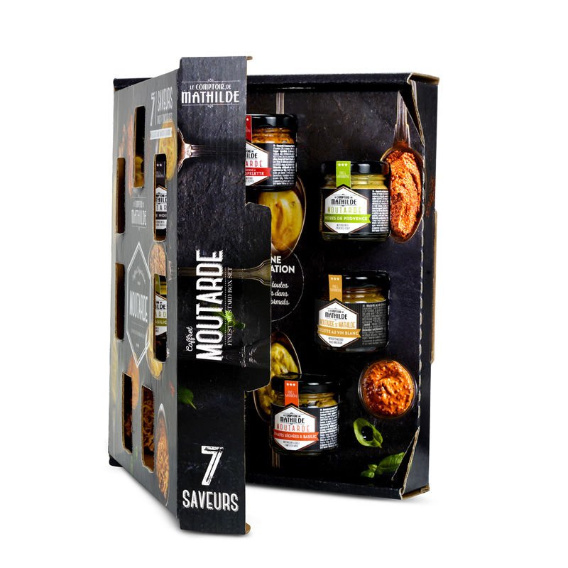 Coffret Dégustation Moutardes - 7 x 35g