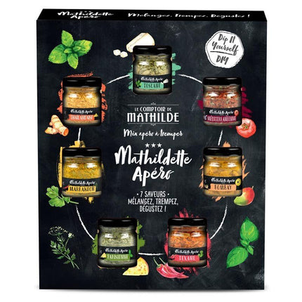Coffret Mathildettes Apéro 7 Saveurs